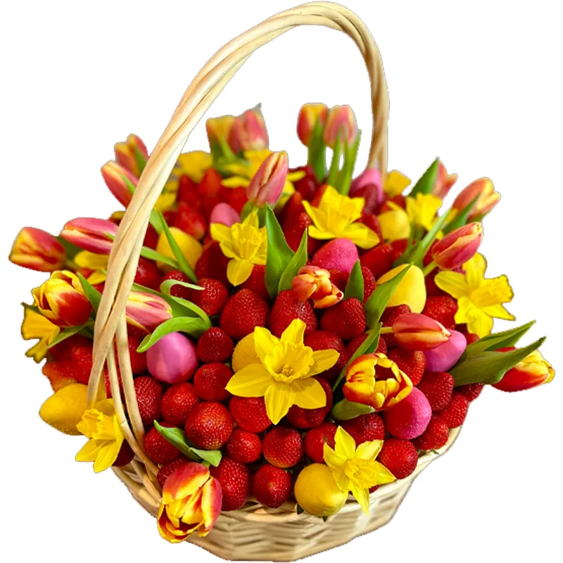 Фруктовая композиция Весенняя сказка